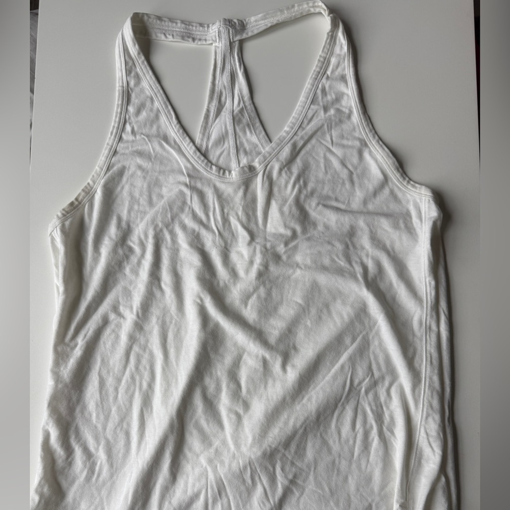 lululemon athletica White Tank Top